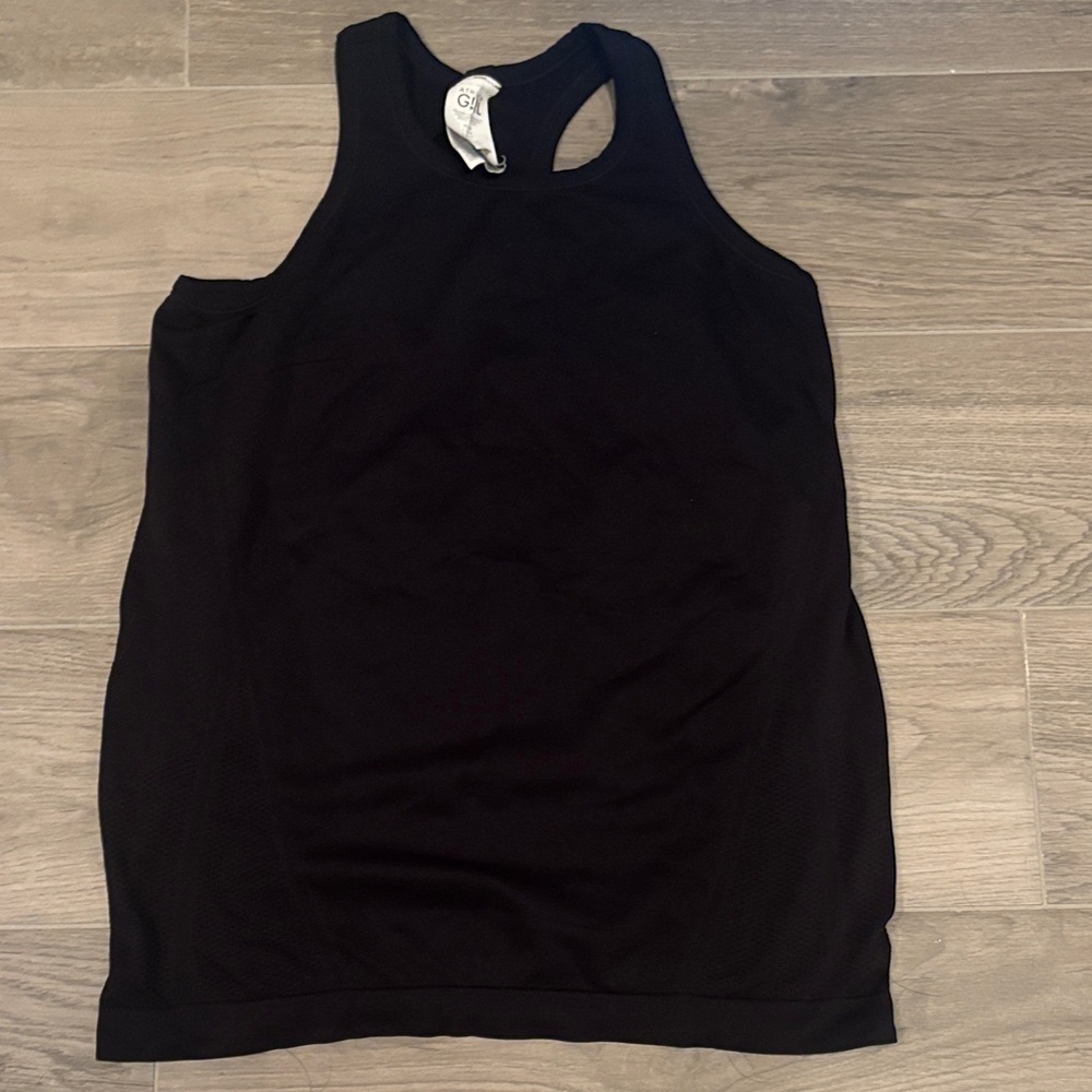 Athleta Girls Black Tank Top Size XL